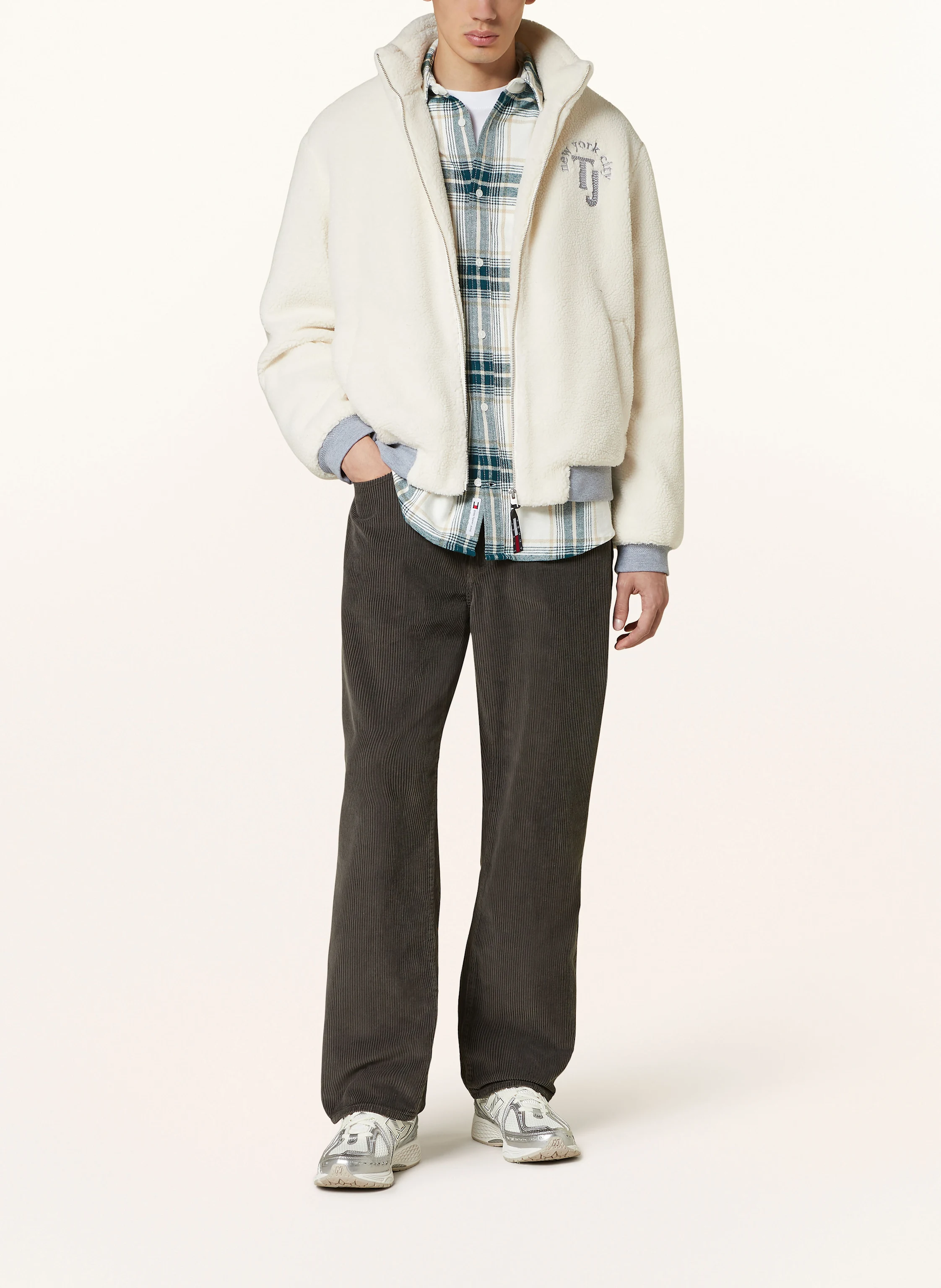 TOMMY JEANS Teddyfell-Blouson