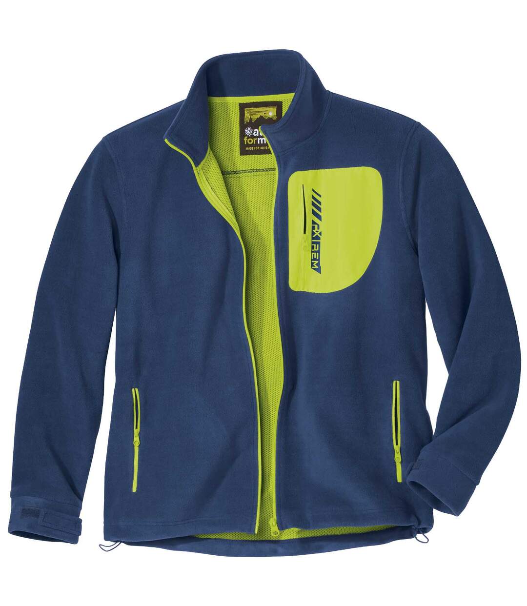 Veste Polaire Sport Doublée Filet