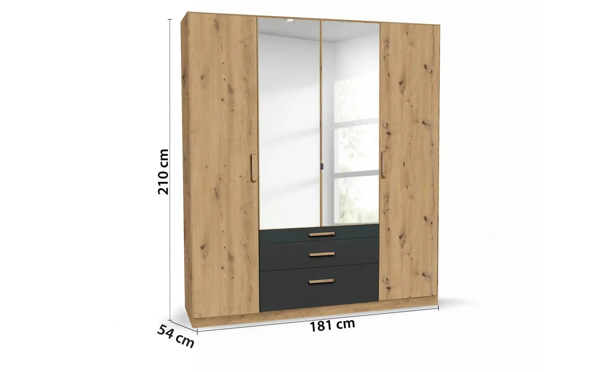 Drehtürenschrank Moffat