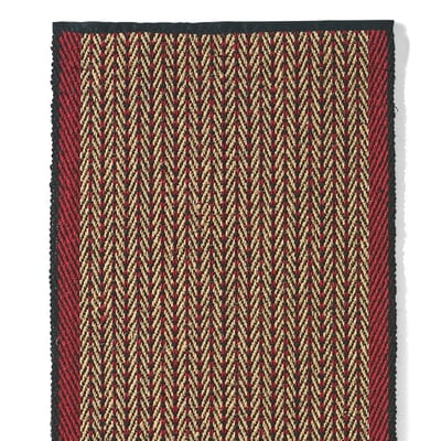 Kokosteppich Fischgrat, Charlottenburger Muster, Breite 65 cm
