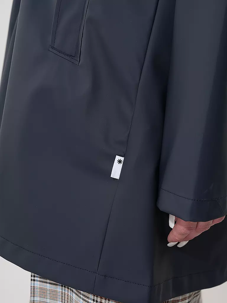 RAINS Regenjacke dunkelblau