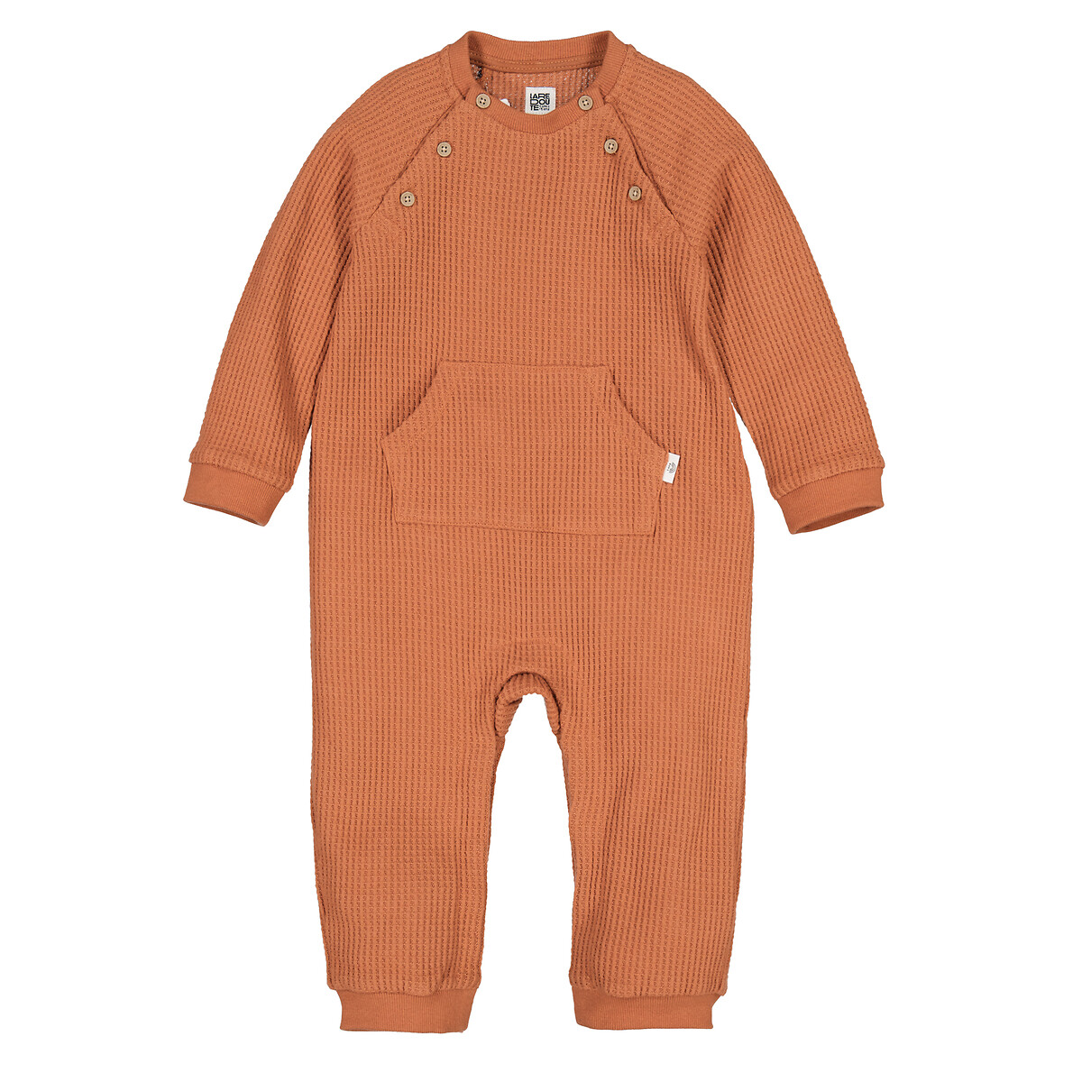 COLEÇÕES LA REDOUTE<br>Lang combipakje em tricot gewafeld