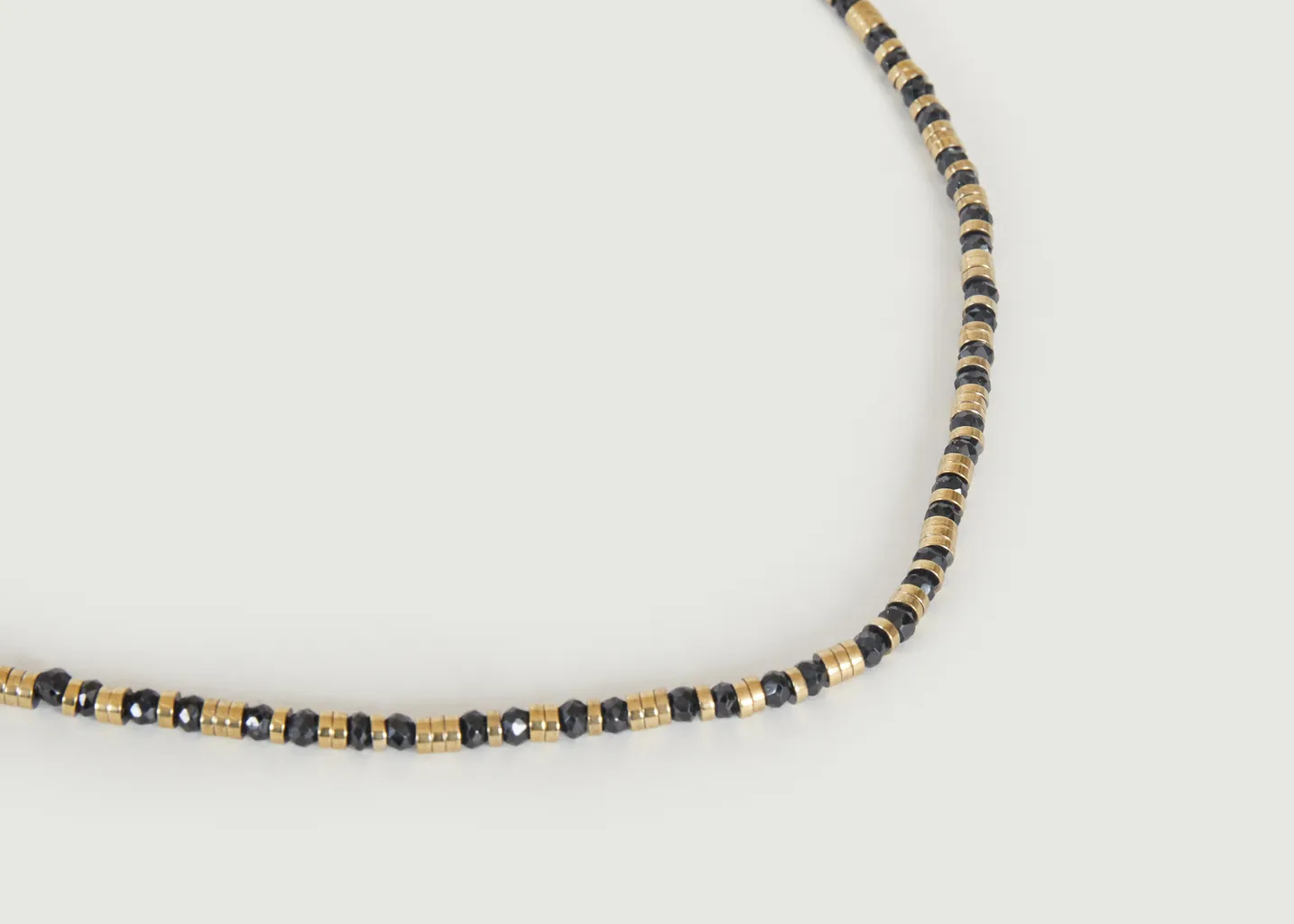 Collier en perles avec spinelles et hématites Taweez Wildstone Paris