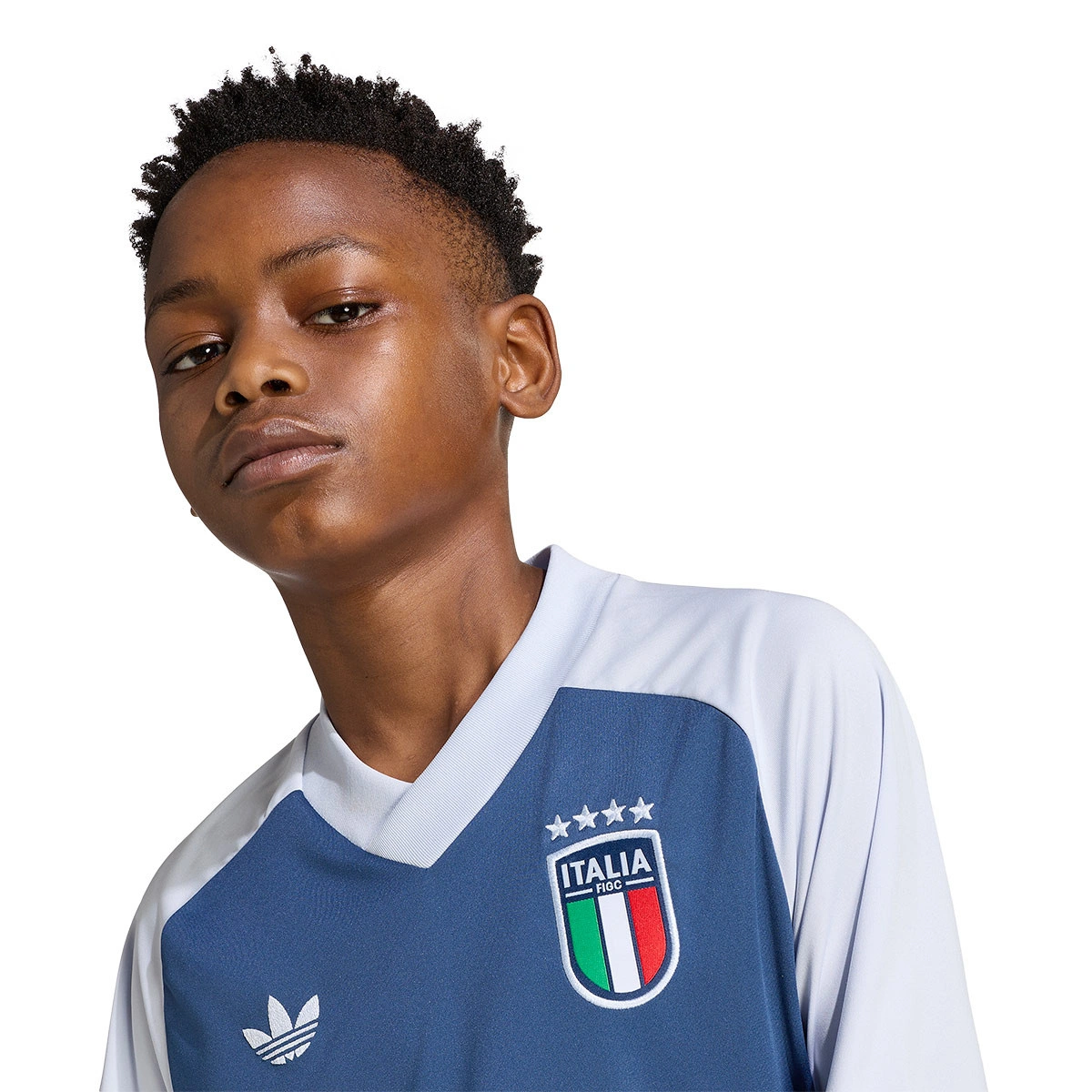 T-Shirt adidas Itália Pre-Match Away Mundial 2026 Criança
