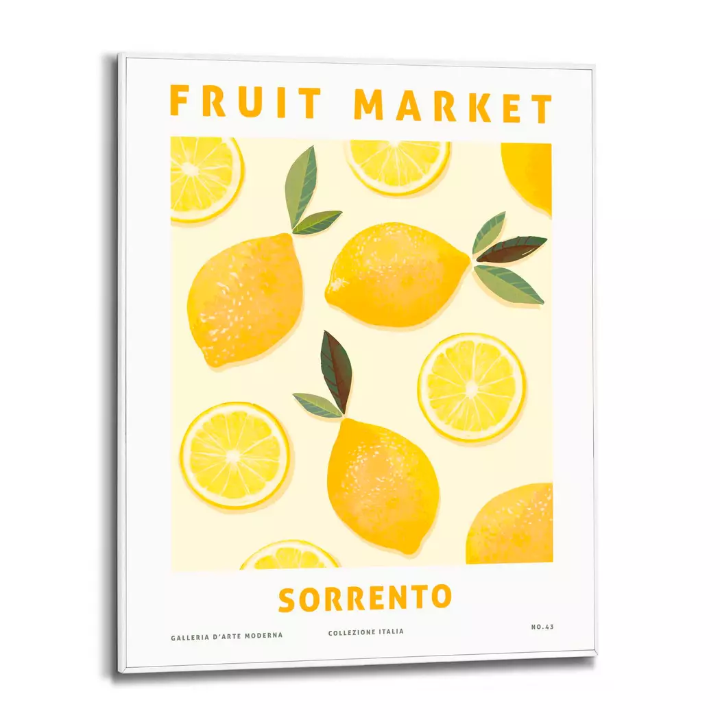 Wandbild 40 x 50 cm Sorrento Lemons