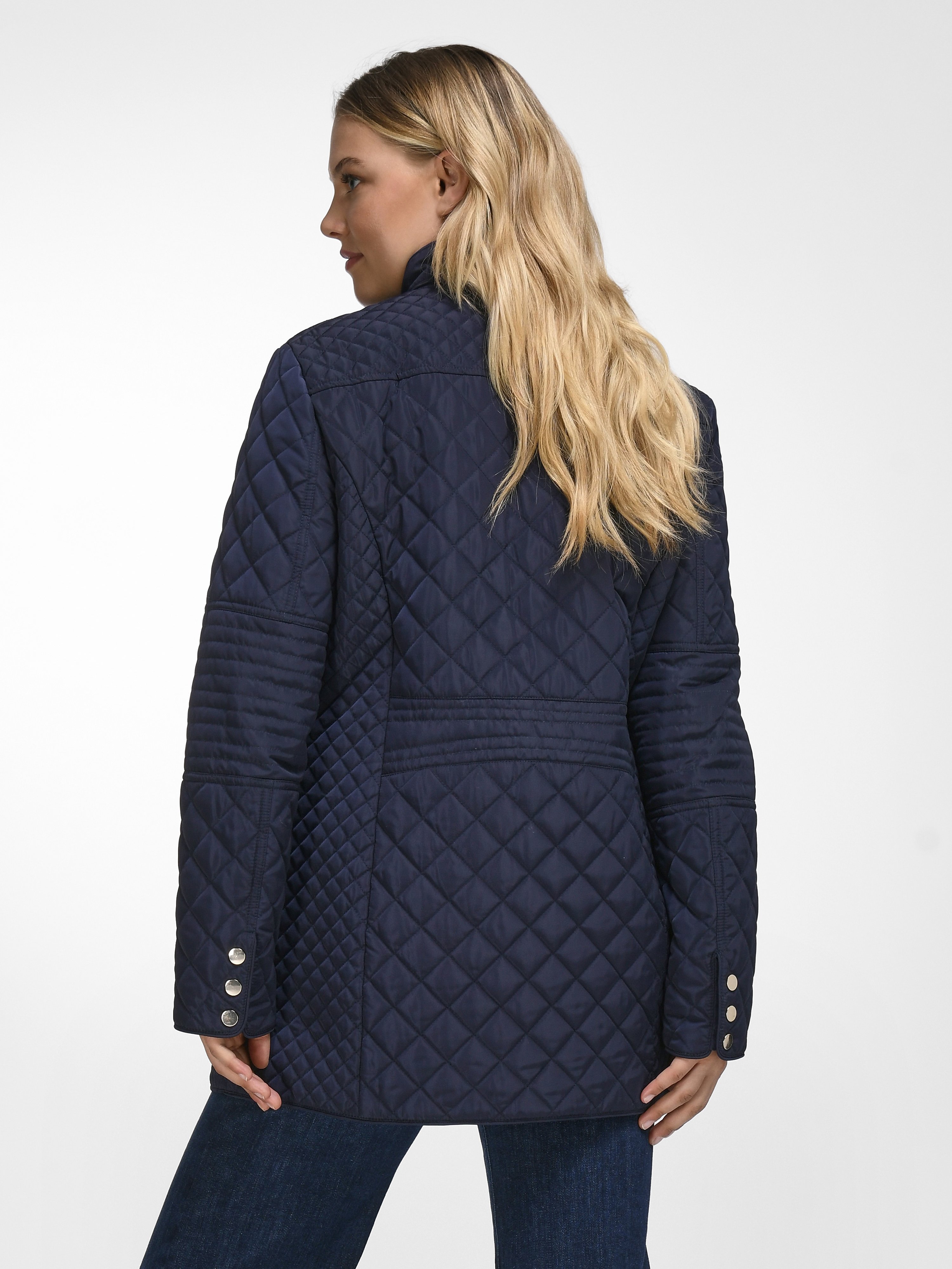 Steppjacke mit Stehkragen
