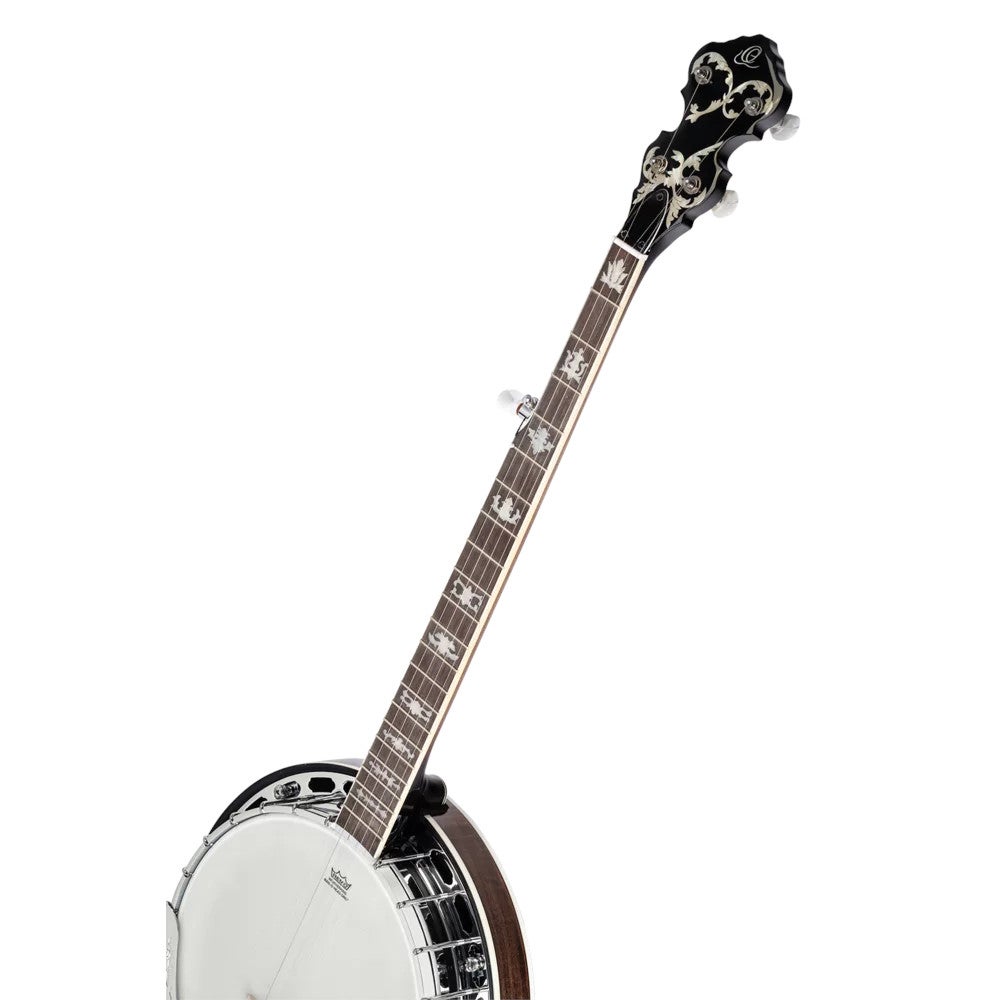 Ortega OBJ750-MA Falcon Series 5-string Banjo Natural met gigbag