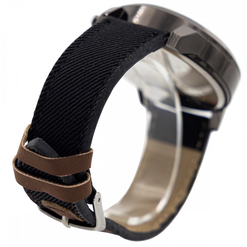 Montre pour Homme Bracelet Noir CHTIME