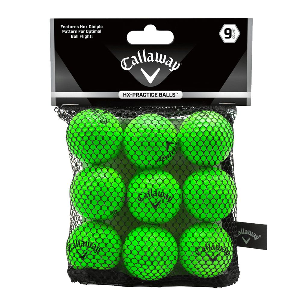 Soft Flight Treningsballer 9 Pack Grønn
