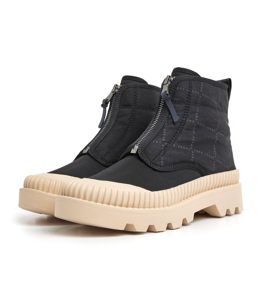 Botas de cano curto Pepe Jeans Ascot Nyna pretas