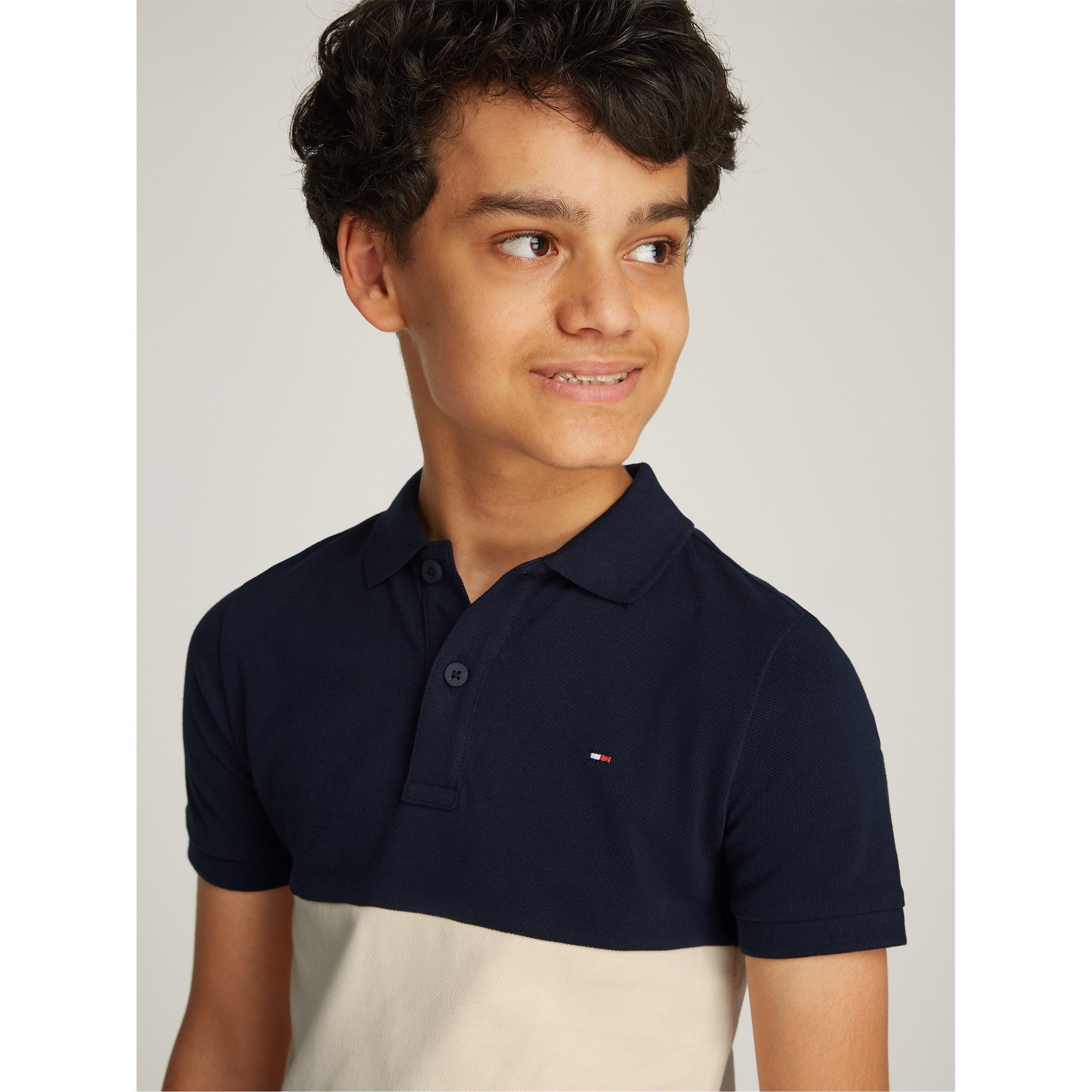 Tommy Hilfiger CLR BLOCK MONOTYPE REG POLO SS