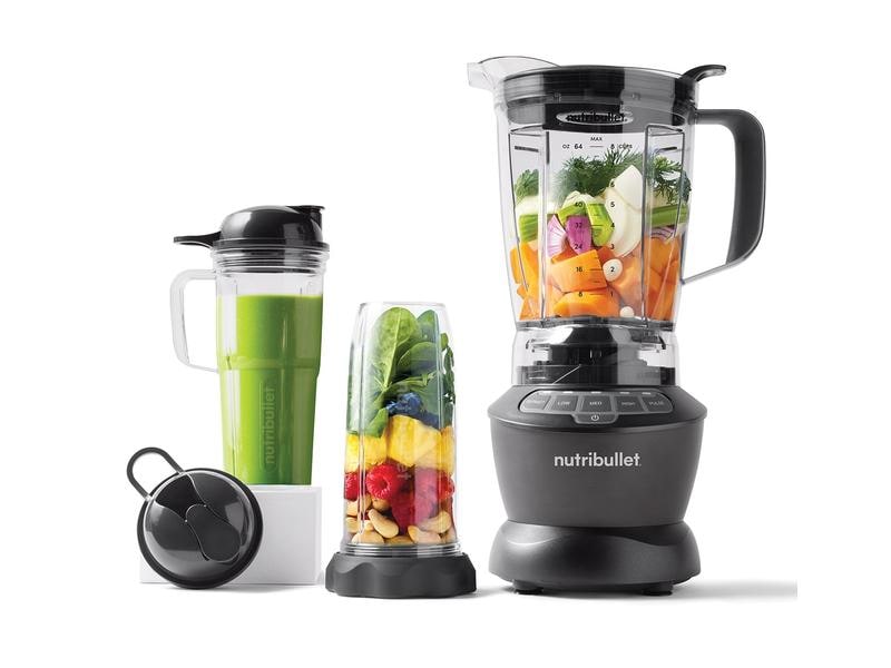 NUTRiBULLET Nährstoffextraktor Combo Schwarz Standmixer Blender Combo