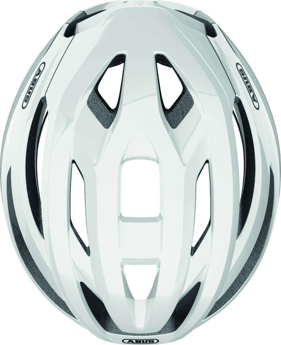 Abus StormChaser Race Fietshelm Wit/Zilver