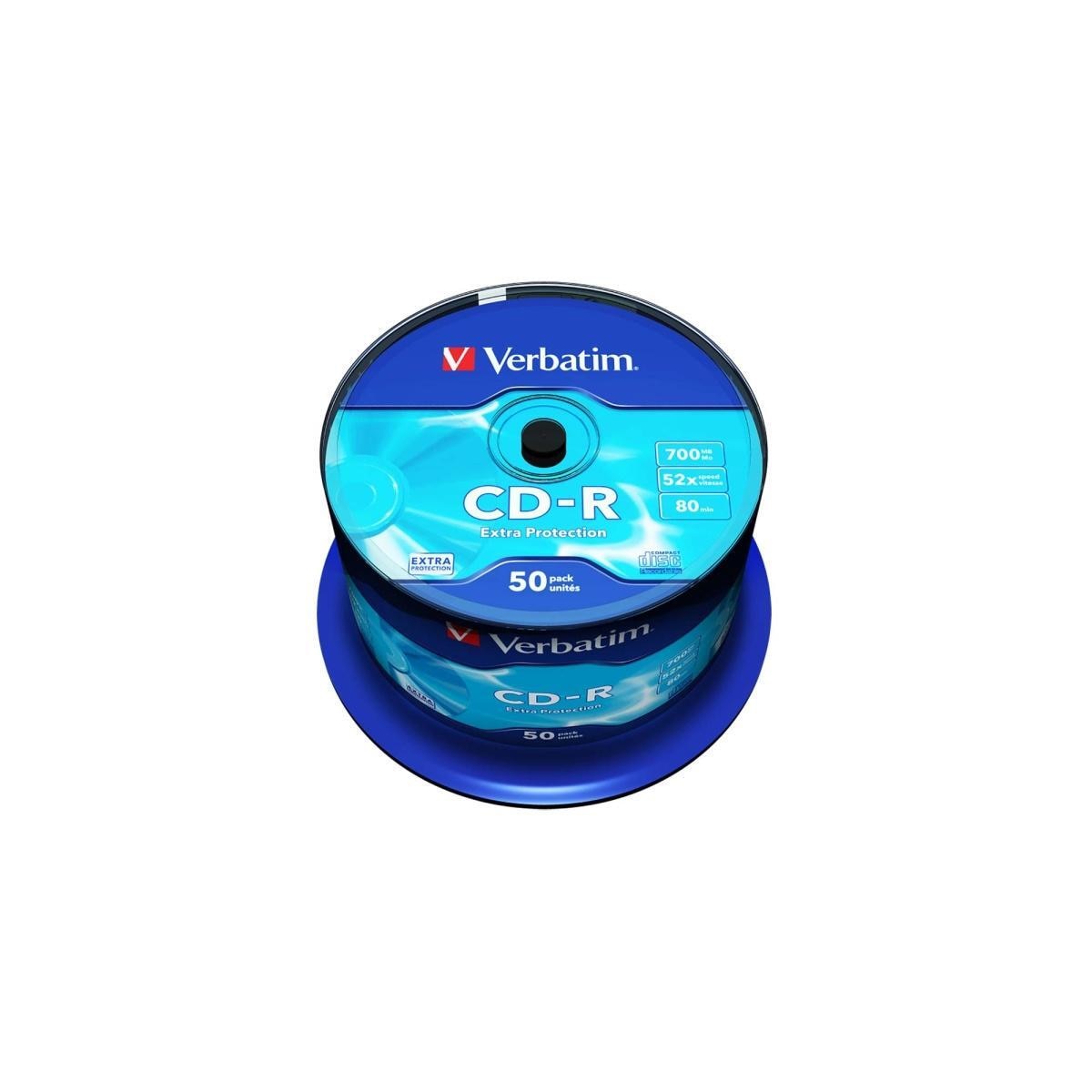 CD-R DataLife 52x 700MB Extra Protection 50 Pakke Spindel
