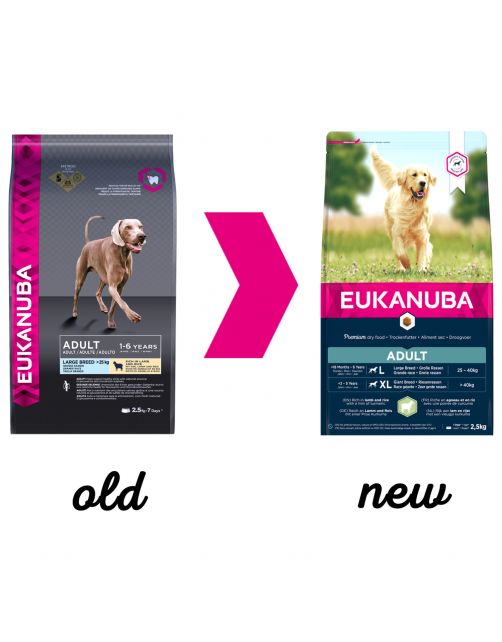 Eukanuba Adult Large Breed Lam&Rijst - Hondenvoer