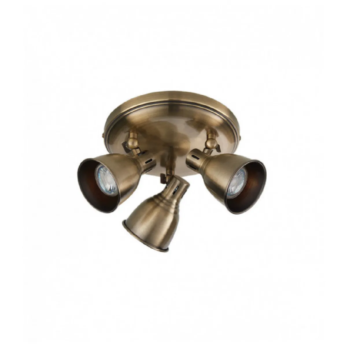Endon Plafonnier Hoop Acier Laiton