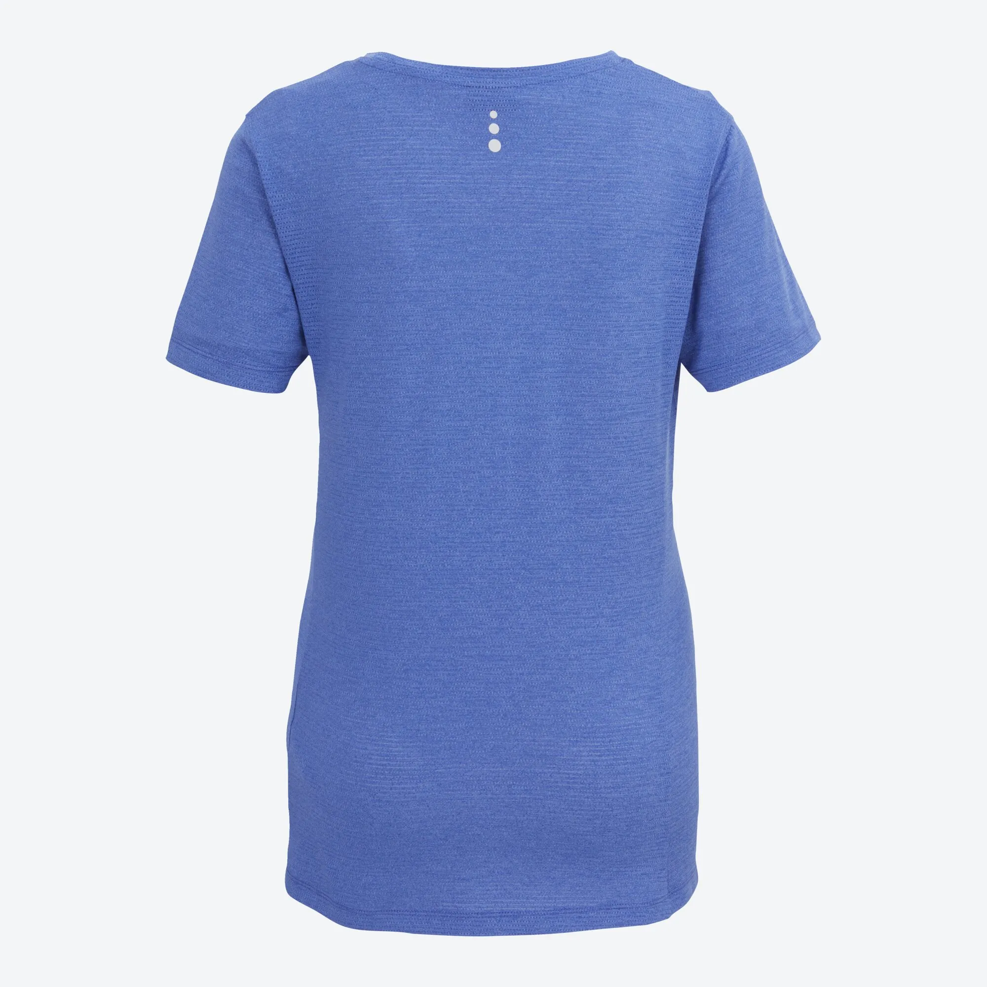 Damen-Fitness-T-Shirt in Melange-Optik