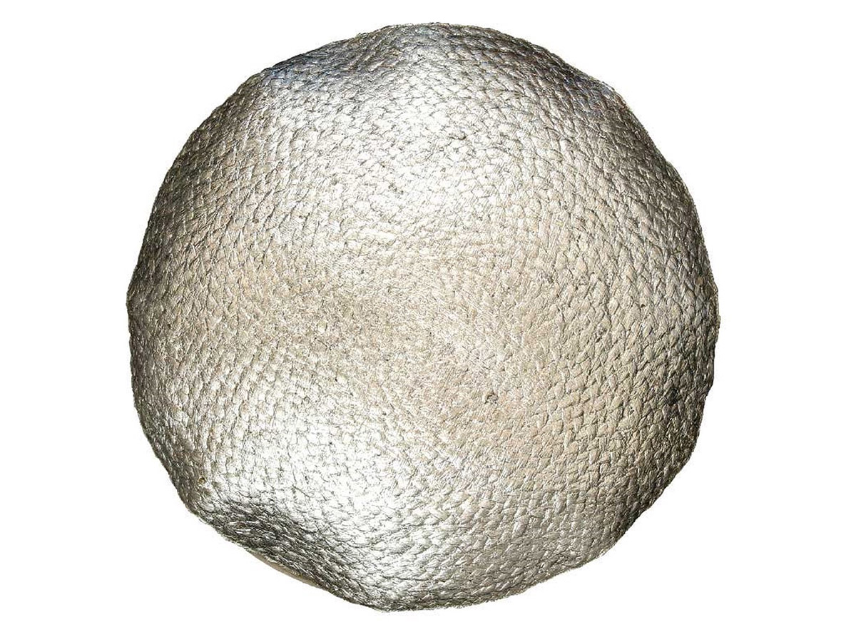 Unique Living Metallic 45 cm kussen - Silver