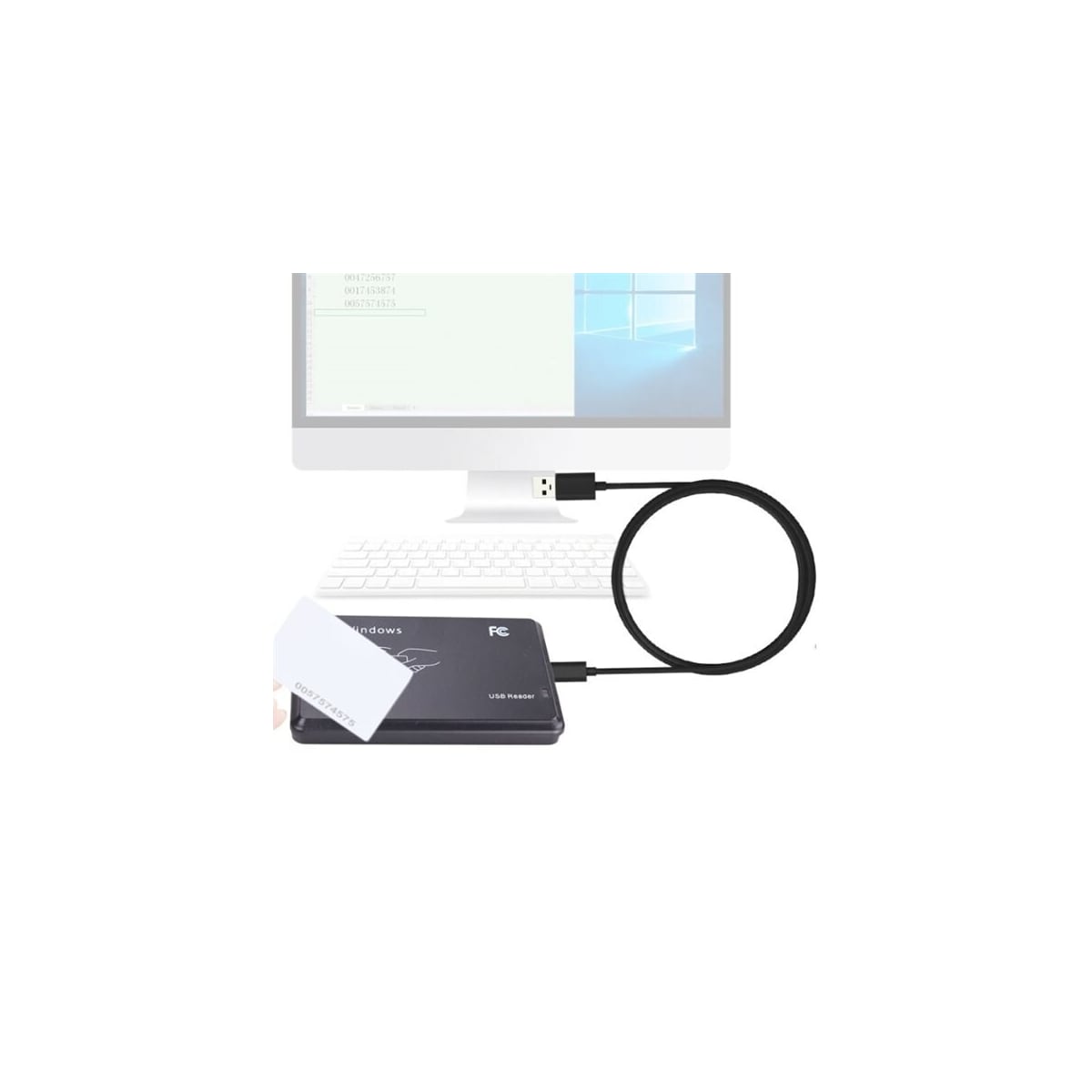 USB Kortleser til IC / ID kort