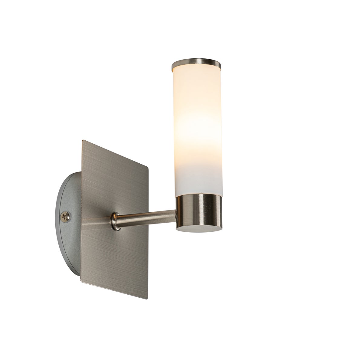 Moderne badkamerwandlamp, staal, IP44 - Bad