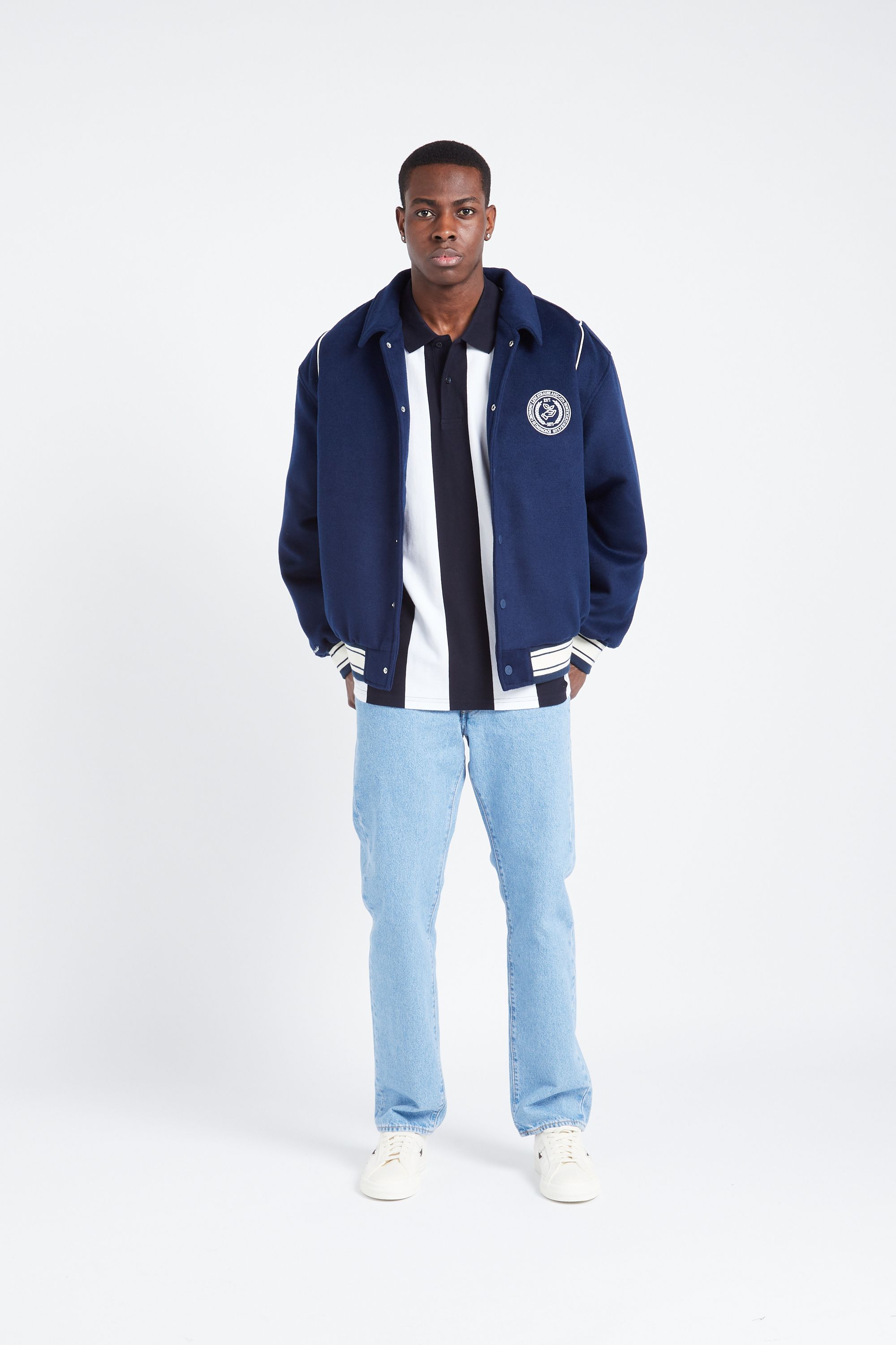 LEVI'S Veste SUTRO LETTERMAN JACKET Bleu
