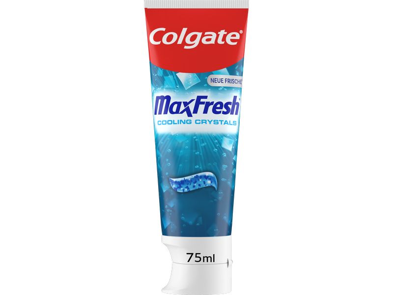 Colgate Zahnpasta Max Fresh Cooling Crystals 75 ml Zahncreme mit langanhaltendem Frischegefühl