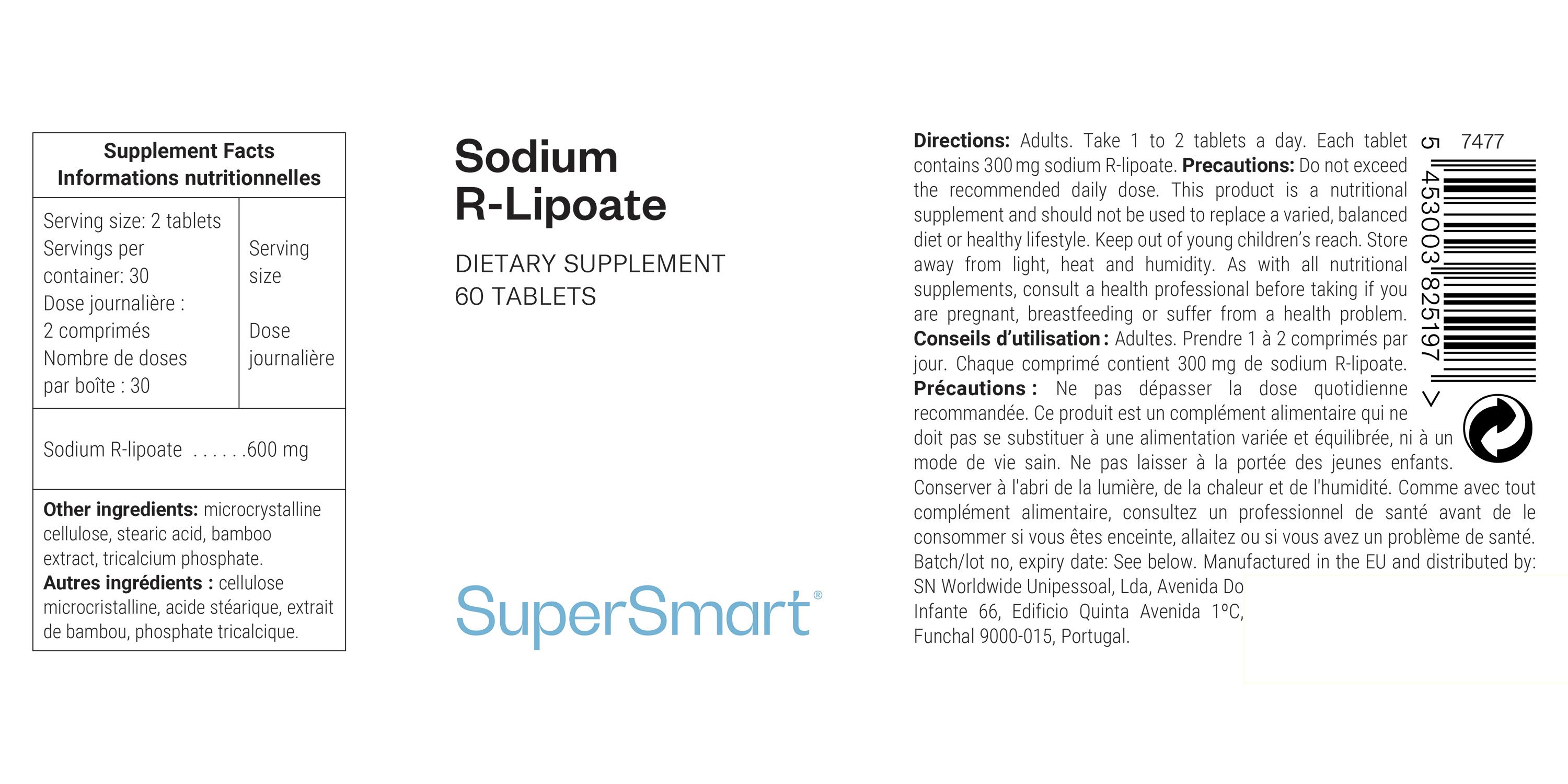 Natrium-R-Lipoat - SuperSmart