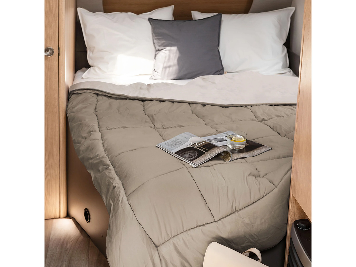 Walra Travel Taupe dekbed - 140 x 200 cm
