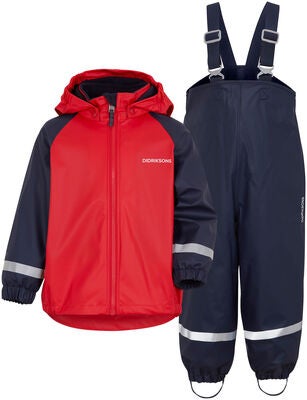 Didriksons Rainman  Fleecefôret Regnsett, Flag Red