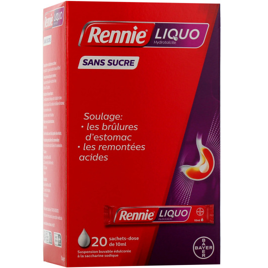 RennieLiquo - Brûlures d'Estomac et Remontées Acides