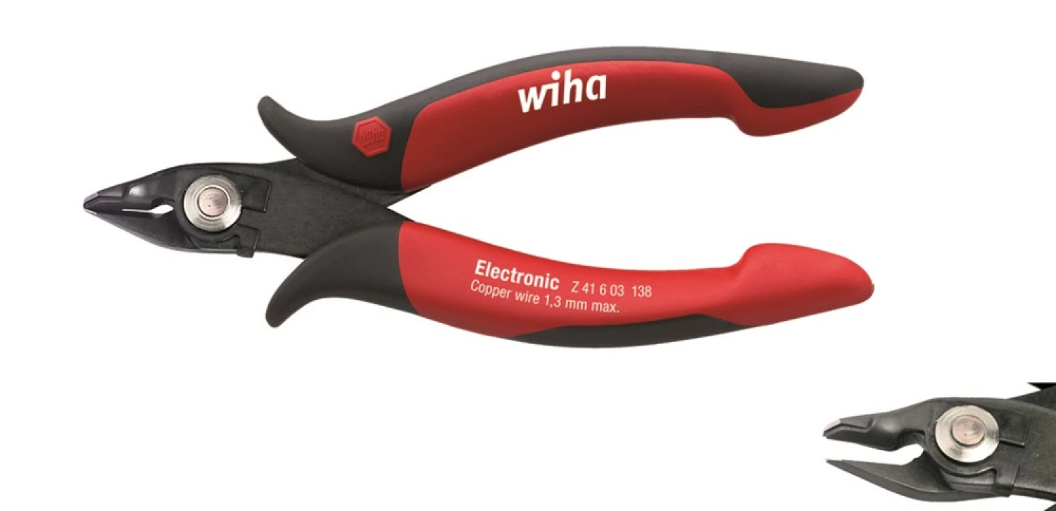 Wiha Z 41 6 03 Zijkniptang Electronic met draadklemveer - 138 mm