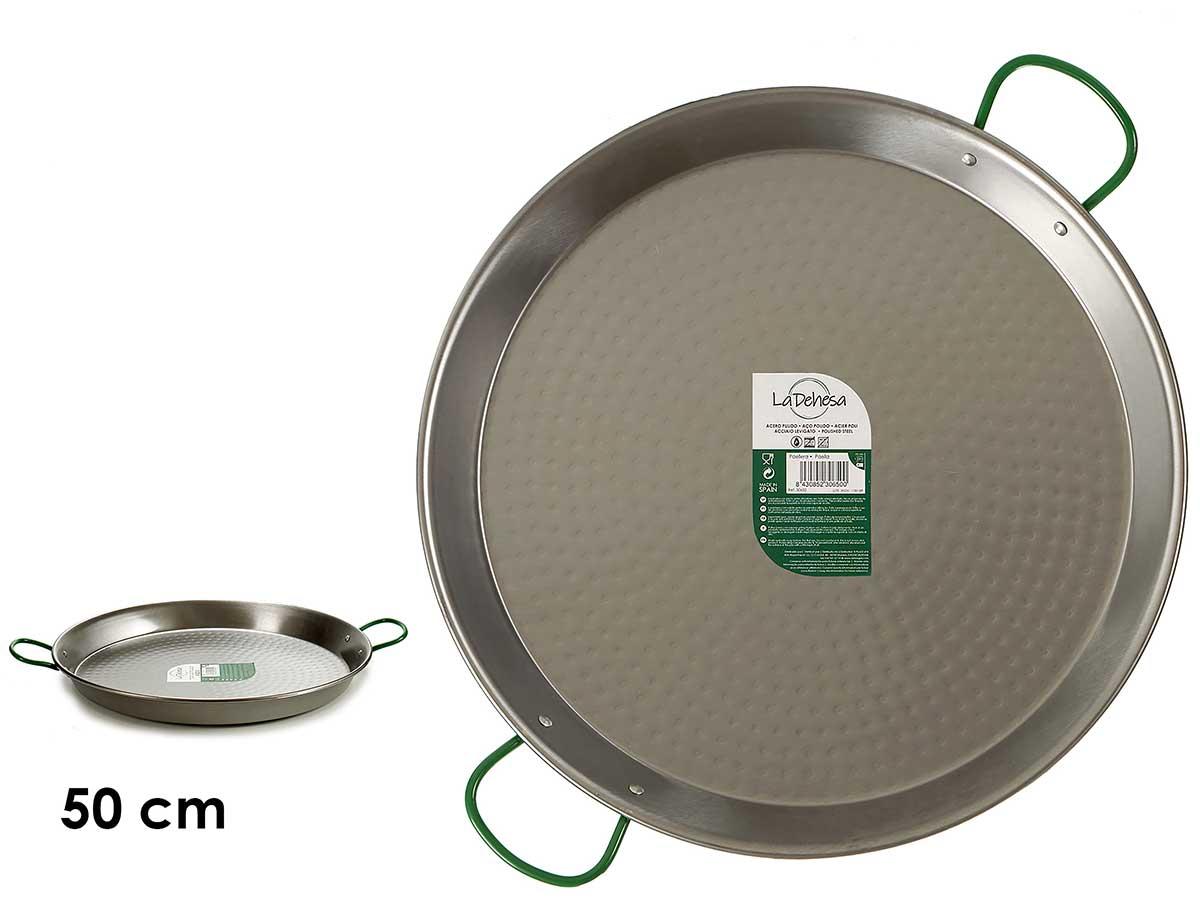 POELE A PAELLA POLIE 50 CM 13 RATIONS