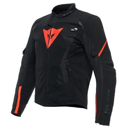Blouson Airbag Dainese SMART JACKET LS SPORT - Noir / Rouge