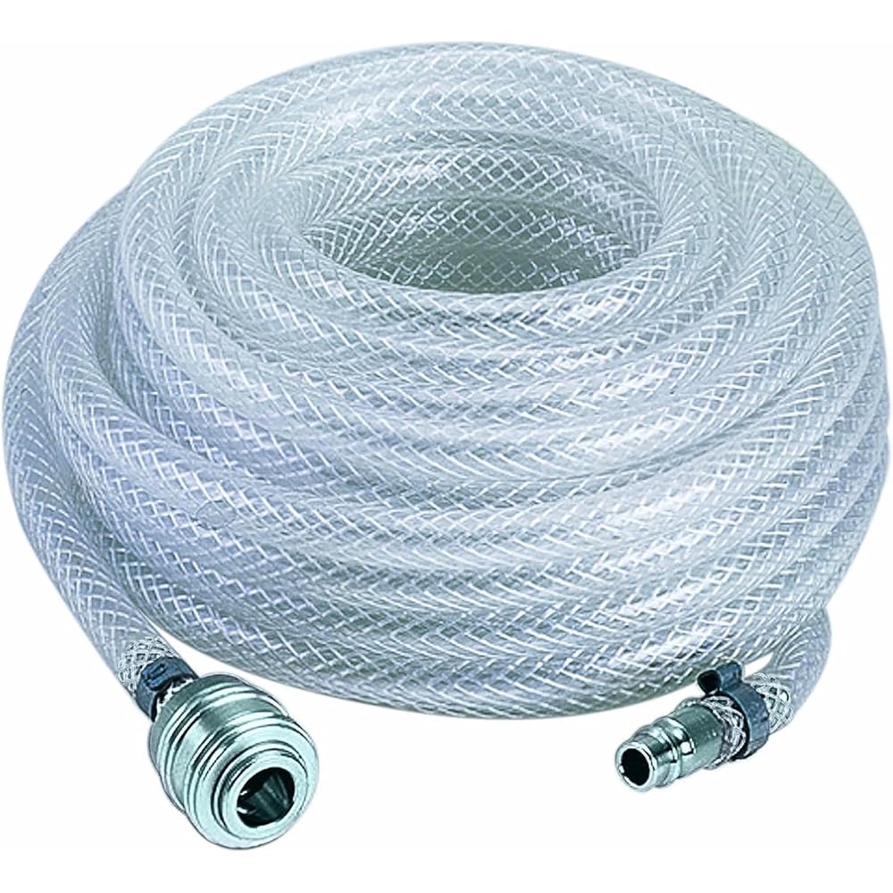 Einhell Compresseur TH-AC 240/50/10 OF (Puissance moteur 1500 W, 50 L) & Accessoire Tuyau HP 15 m pour compresseur, Pression maximale 15 bar, Raccord 1/4 : Bricolage