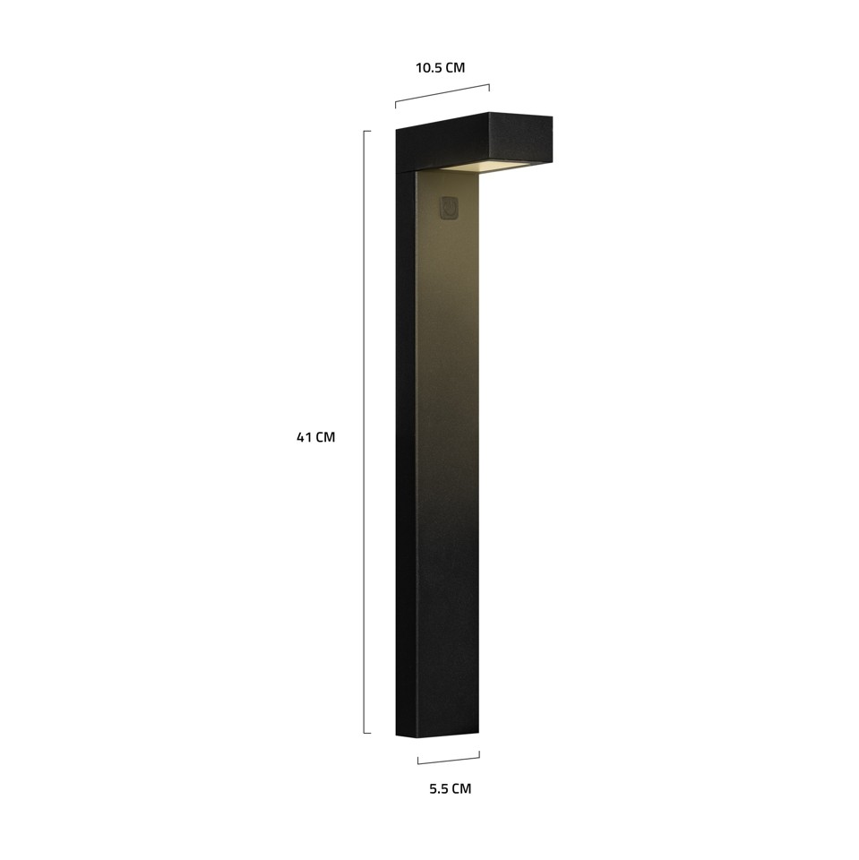 Hombli - Smart Udendørs Pathway Light, Sort (3-pack)