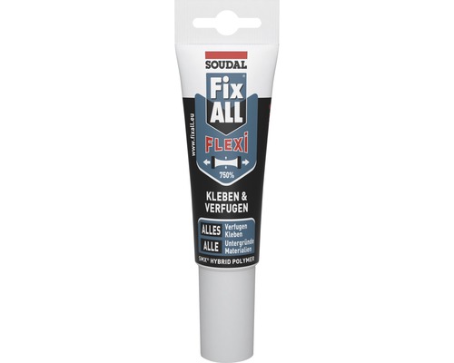 Soudal Fix ALL Flexi Montagelijm Wit 204 g