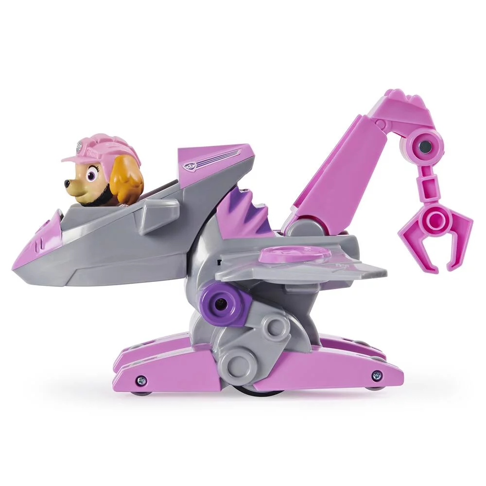 VEHICULE + FIGURINE STELLA DINO RESCUE PAW PATROL