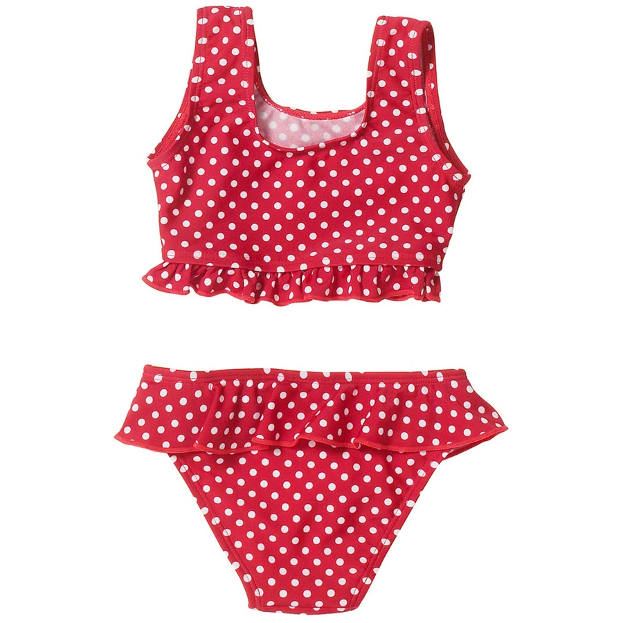 Playshoes Girls UV-Schutz Bikini Punkte rot