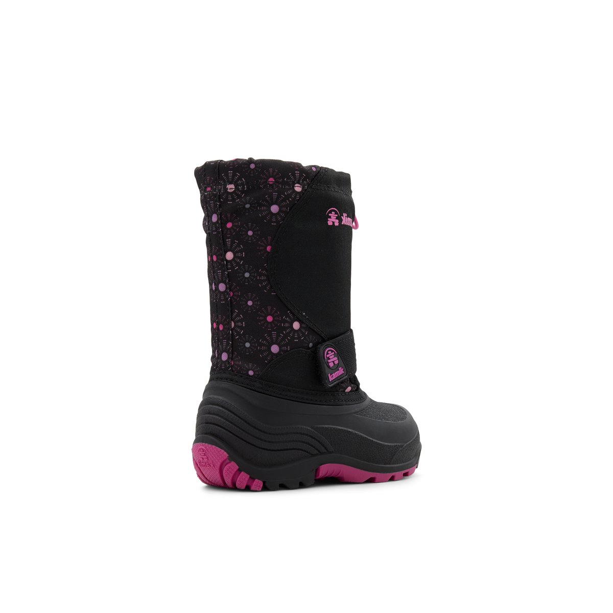 KAMIK-Snowowl4-jg-Bottes d'hiver - Semelle tracteur - Noir
