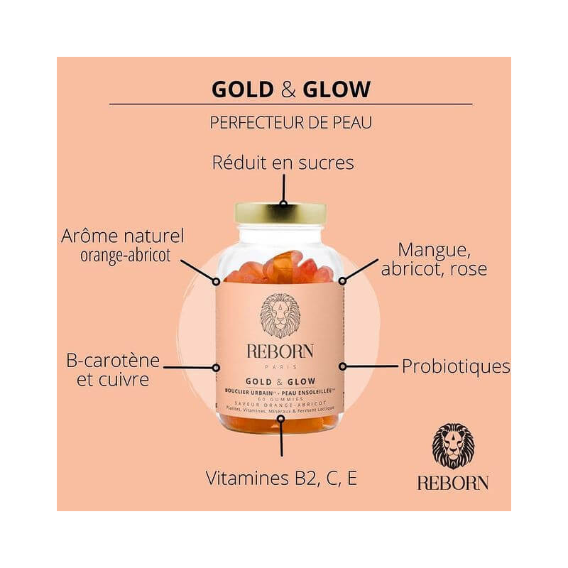 Cure 3 mois perfectrice de peau Gold & Glow Reborn