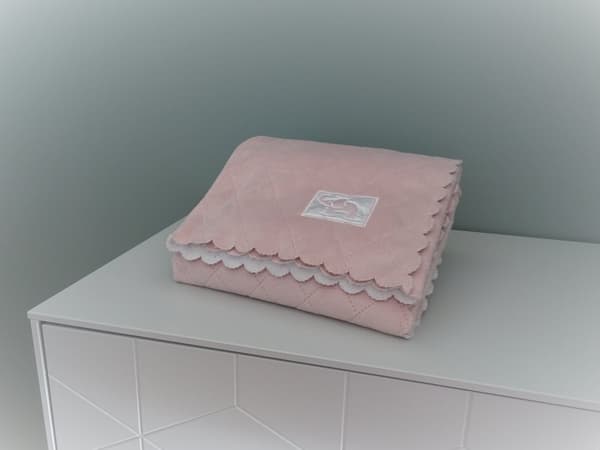 Quiltet teppe Rosa Rätt Start