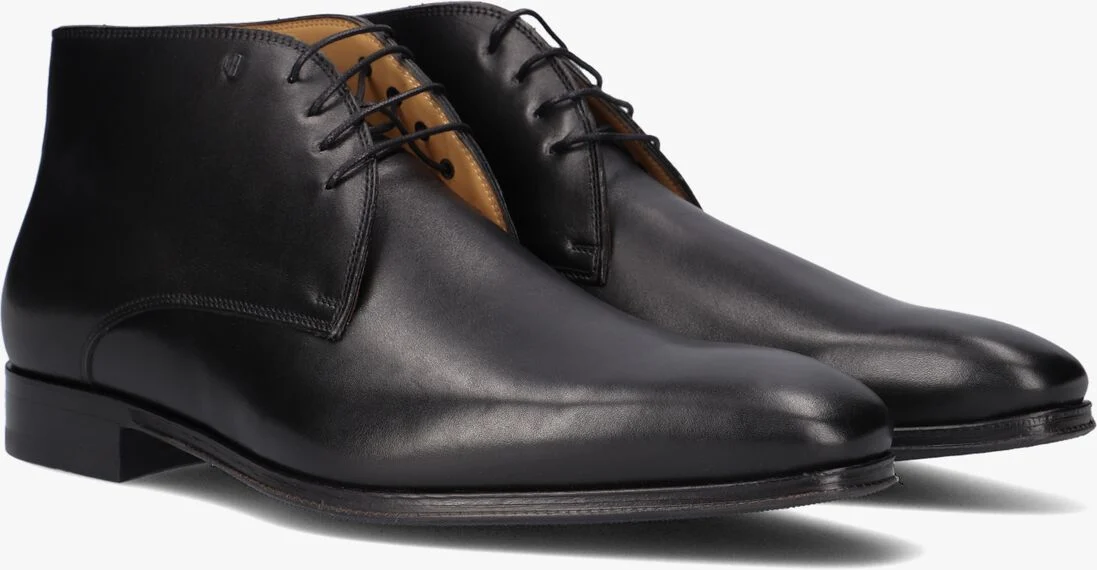 VAN BOMMEL zwarte van bommel veterschoenen sbm-50029