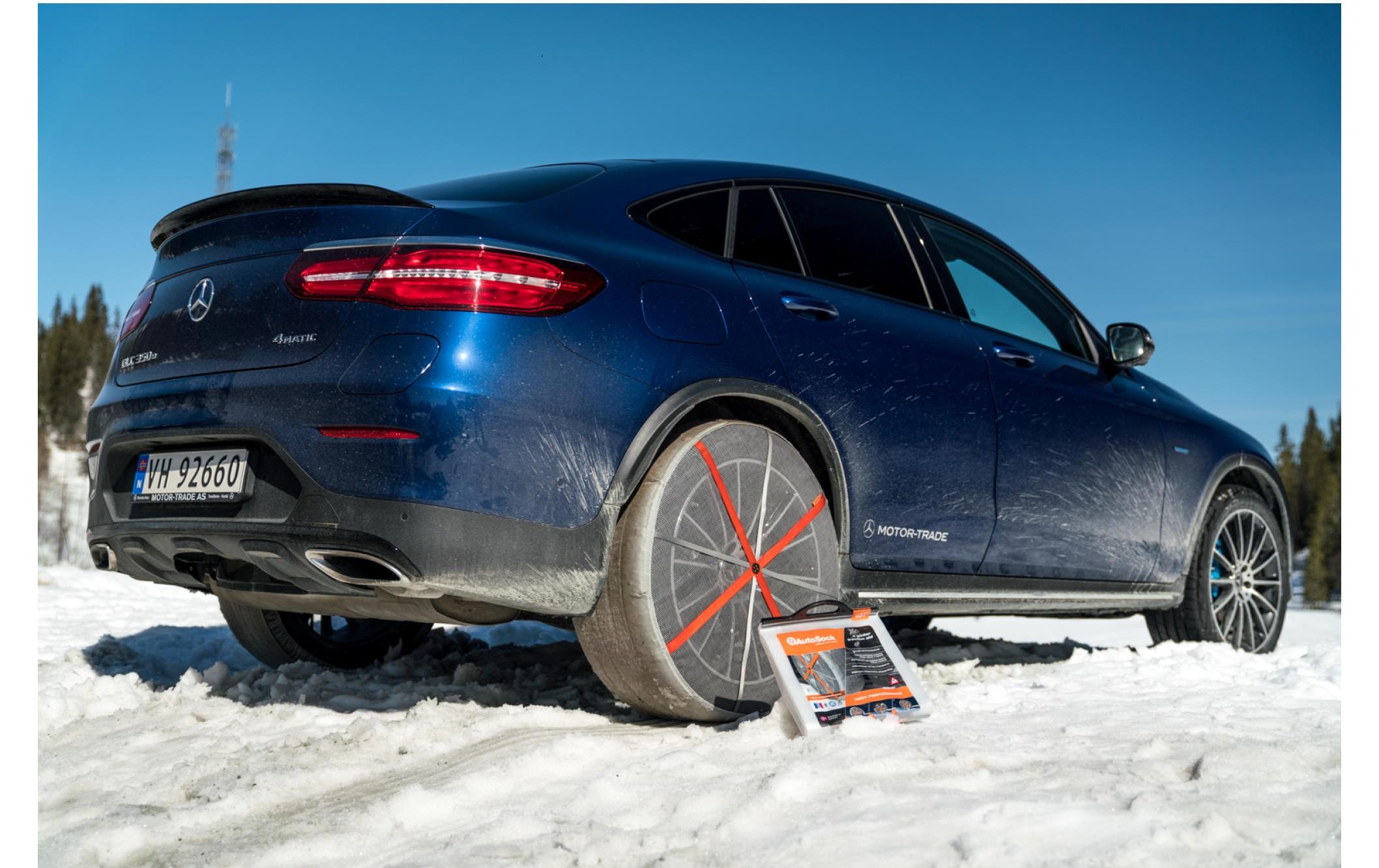 Textilschneekette GR 698, 2 Stück<br>Traktionshilfe für die sichere Fahrt im Schnee