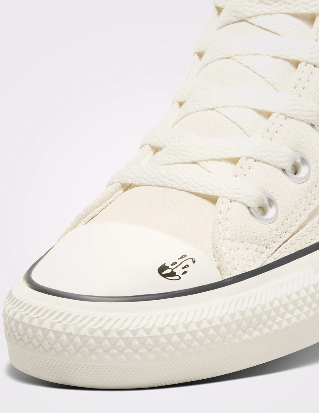 converse Sneakers Femme ctas hi egret/cave Beige/Rose phase