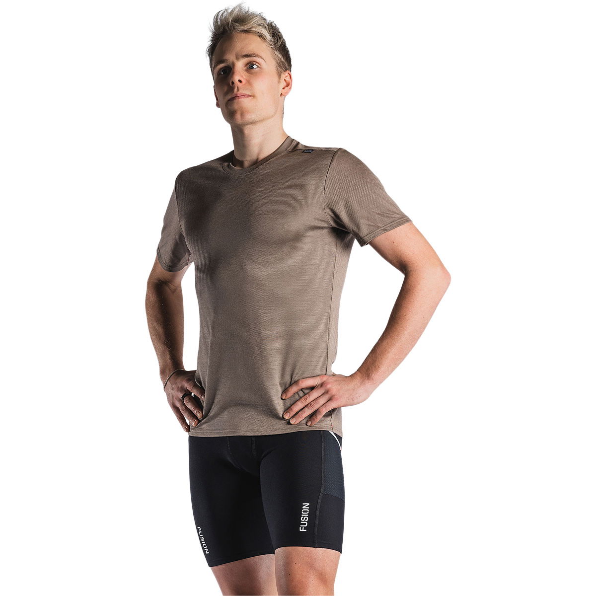 FUSION Technical Merino 150 Løbe T-shirt Herre