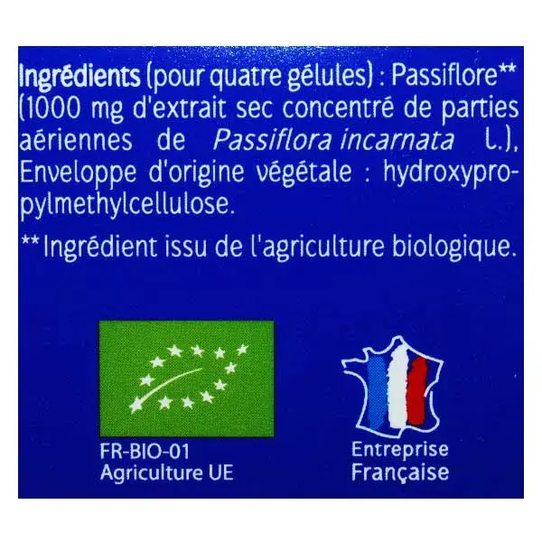 Naturative Flor de Maracujá Orgânica - 60 Cápsulas Vegetais