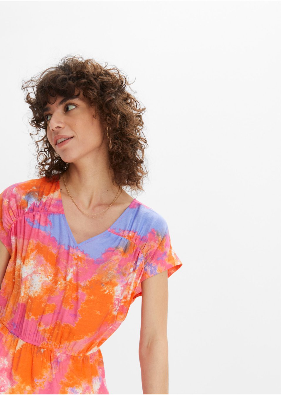 Top-blouse imprimé