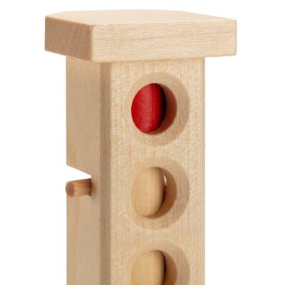 Verkehrsampel Holz