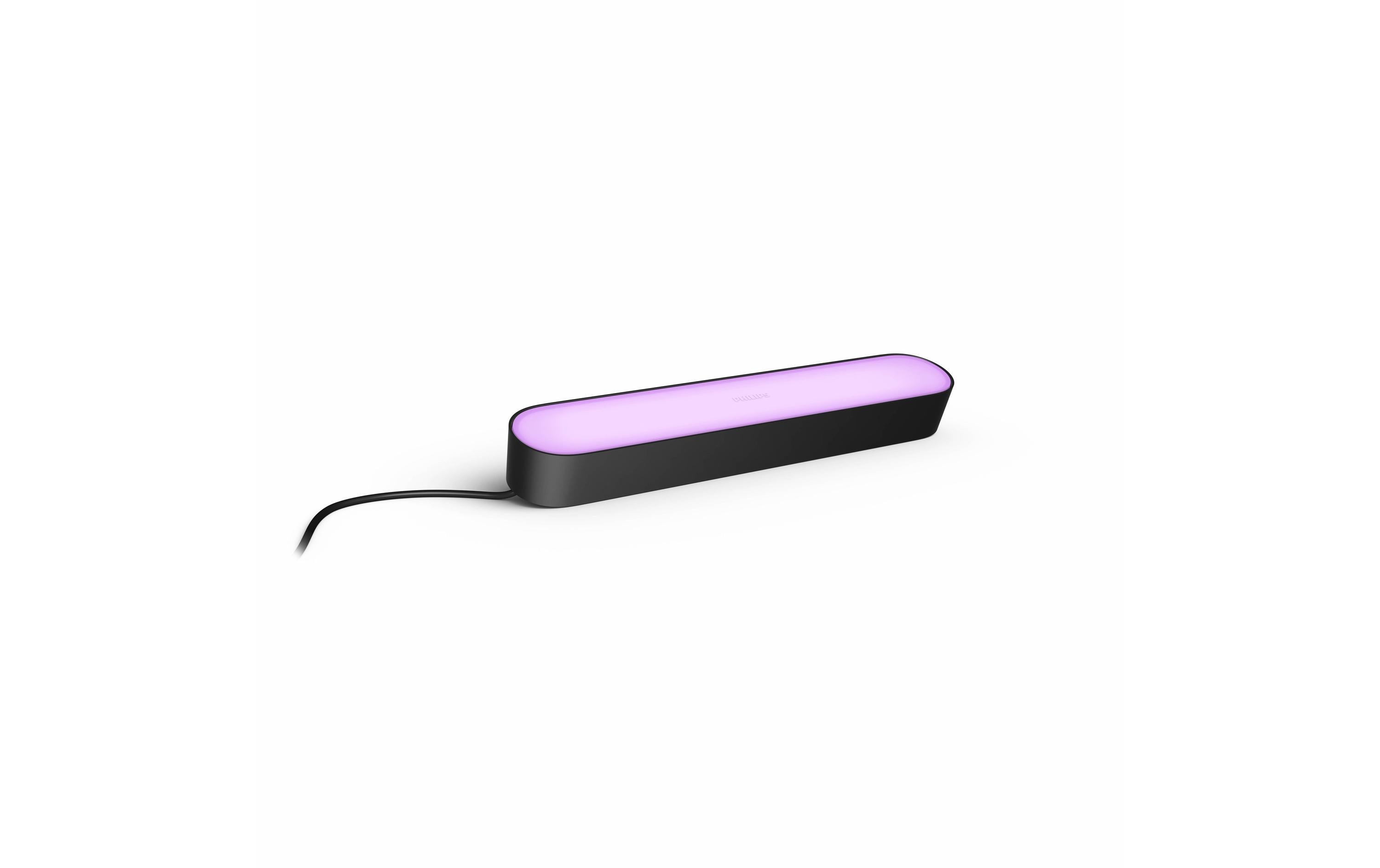 White & Color Ambiance Play 2er-Pack Lightbar Basis SchwarzHue Light Bar, Schwarz (2 Stück)