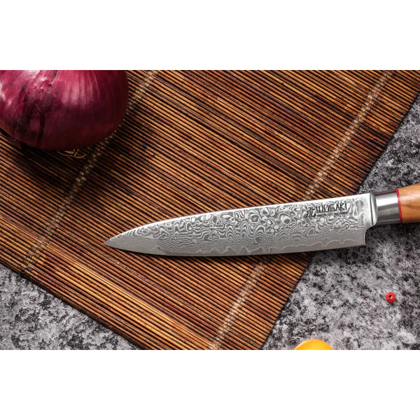 Couteau modèle universel Wusaki Fujiko 12cm manche en olivier Wusaki